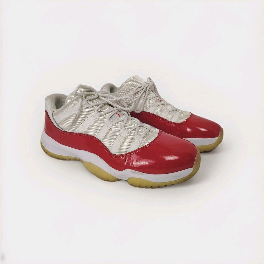 Nike Air Jordan 11 Retro 2016 Low Cherry White Red Low Top 528895-102 No Box